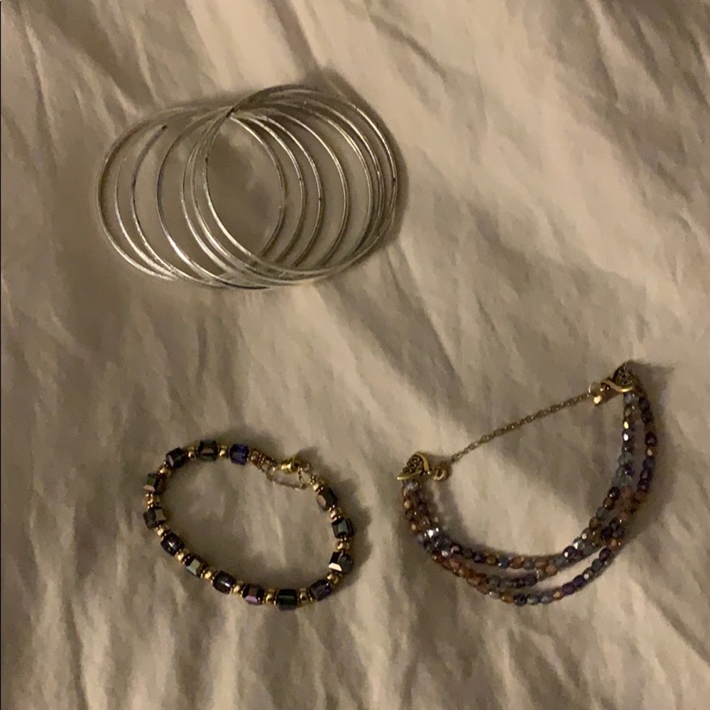 Costume jewelry bracelets